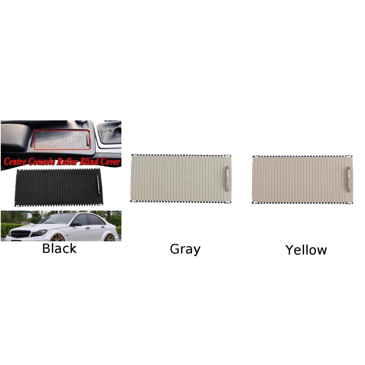 Автомобильный Центр консоль рольставни Крышка для Mercedes Benz C E W204 S204 W212 S212