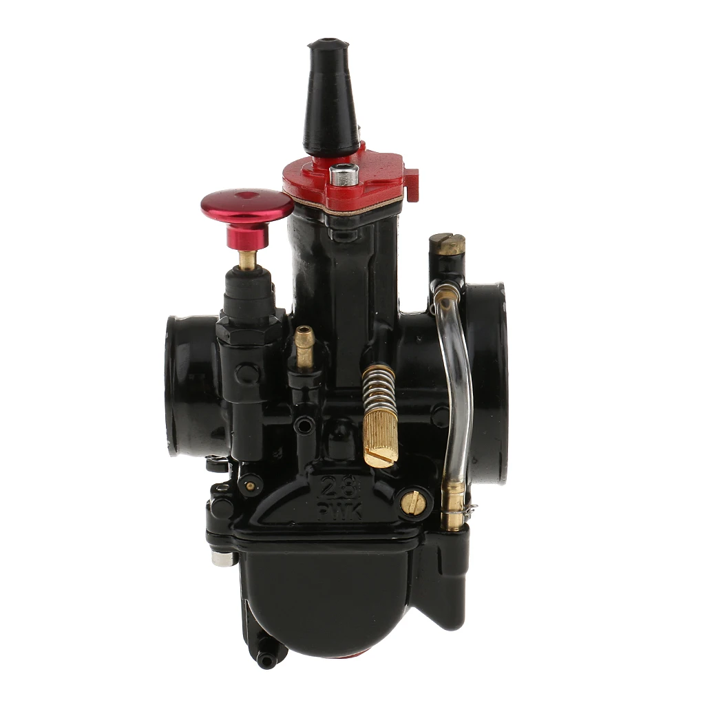 1 Pcs Black Universal PWK 28mm Motorcycle ATV UTV Replacement Carburetor For Yamaha Honda Suzuki Kawasaki YFM660   EXC450/300