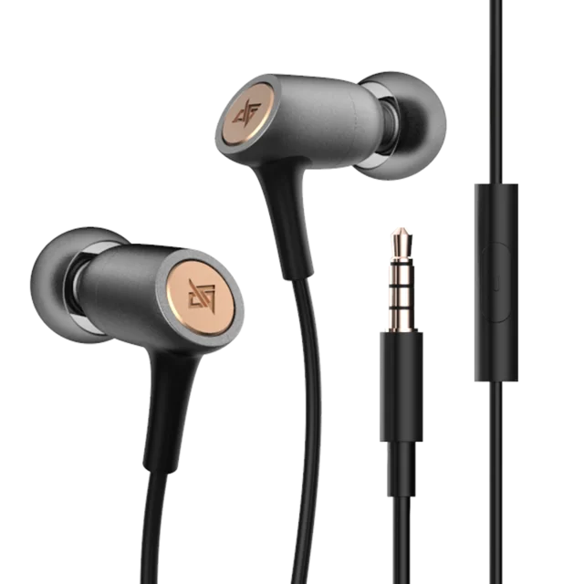 Проводные наушники AUGLAMOUR T200 Hi Fi с разъемом 3 5 мм динамическим шумоподавлением