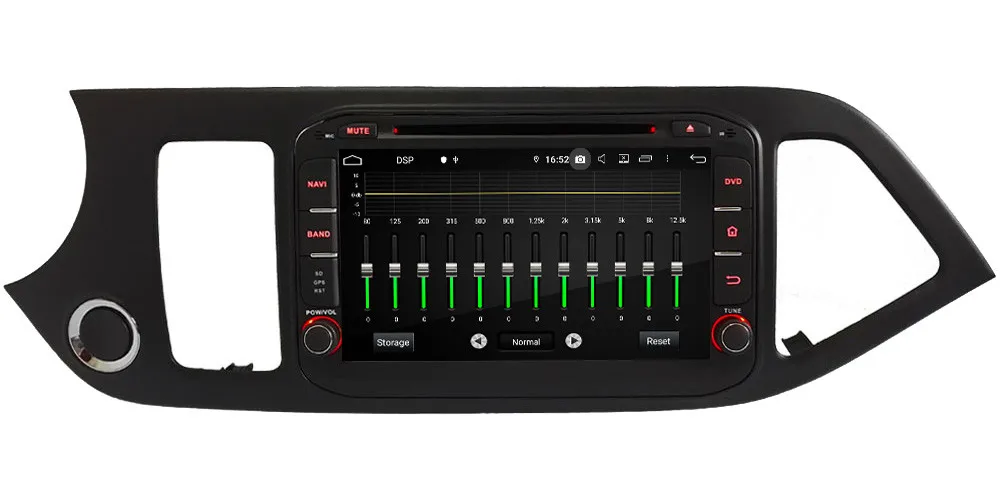 Klyde ips 4G wifi Android 9 Восьмиядерный 4 Гб ОЗУ 64 Гб ПЗУ DSP BT автомобильный DVD мультимедийный плеер стерео для Kia Morning Picanto 2011