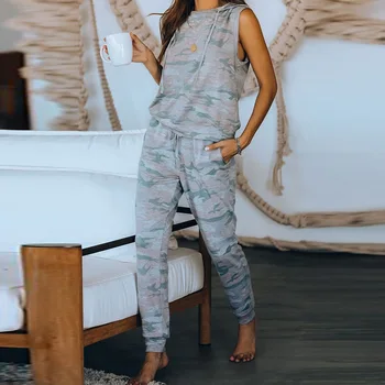 

Hooded Gray Pajamas Suit Nightwear Intimate Lingerie Spring Female Summer New Sleep Set Homewear Casual Nightgown Pyjamas