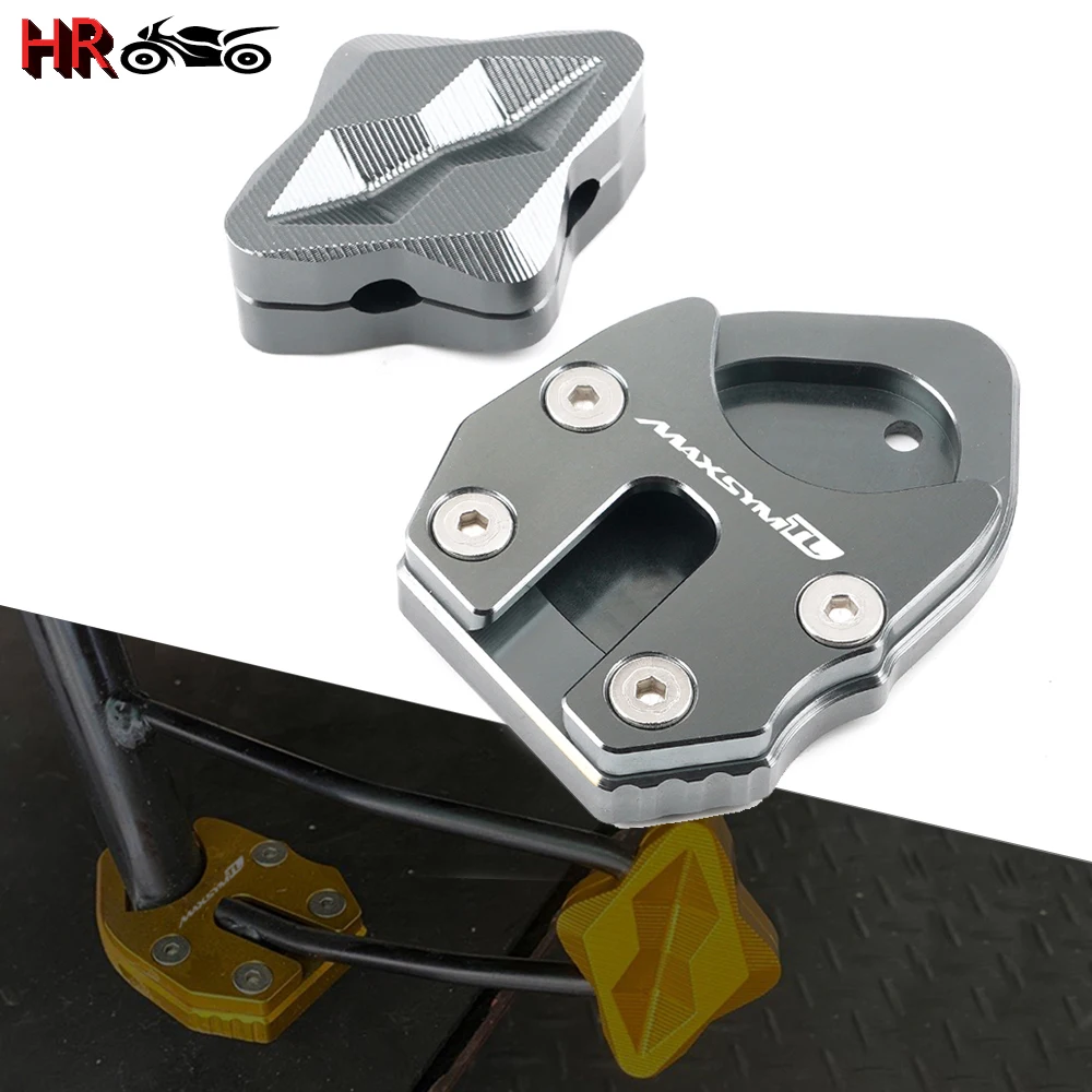 

For SYM MAXSYM TL 500 MaxsymTL500 2020 Latest Motorcycle CNC Accessories Side Stand Enlarge & Support Kickstand Column Auxiliary