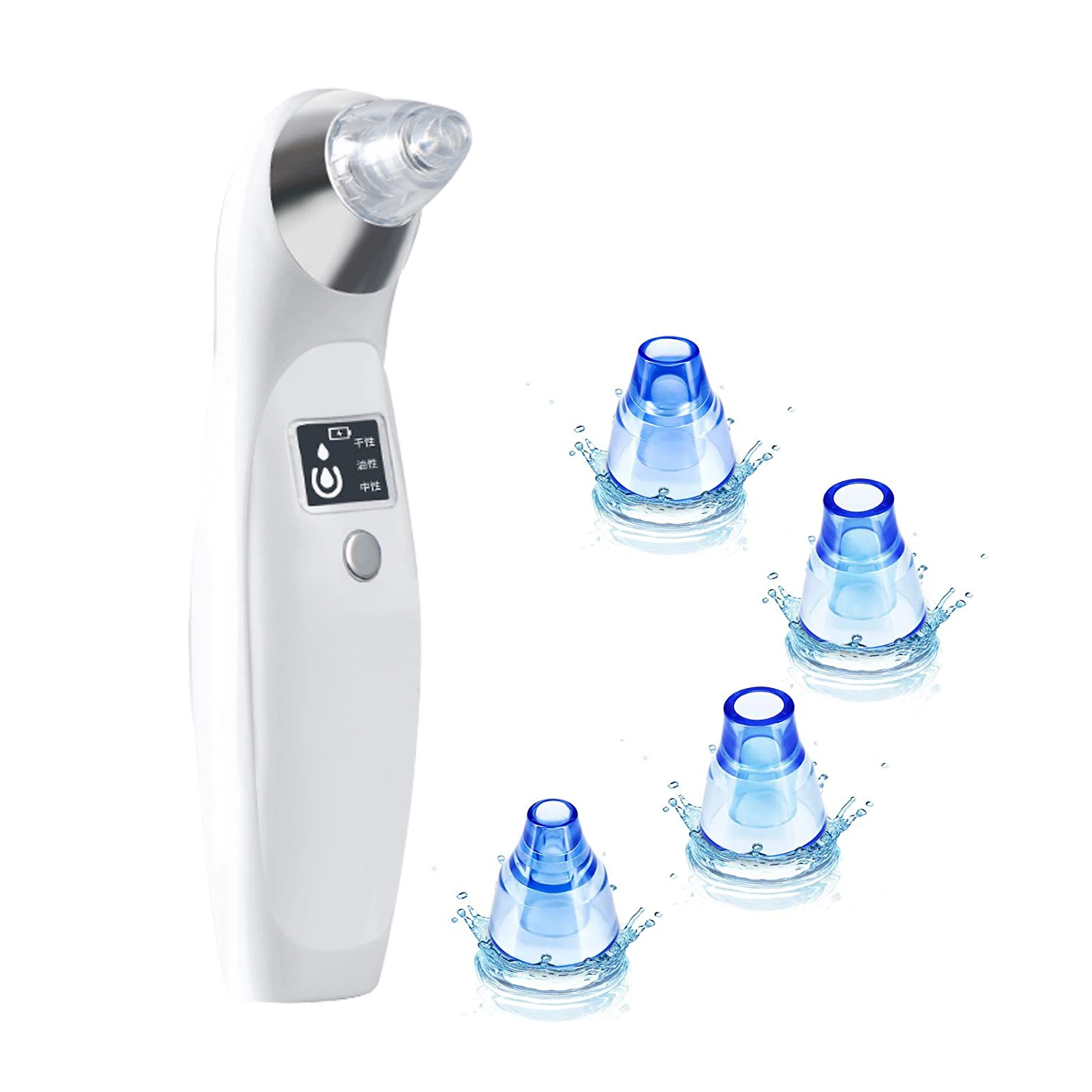 

2021 Newest Blackhead Remover Pore Vacuum,Upgraded Facial Pore Cleaner-4 Probes,USB Rechargeable Blackhead Vacuum for Women& Men