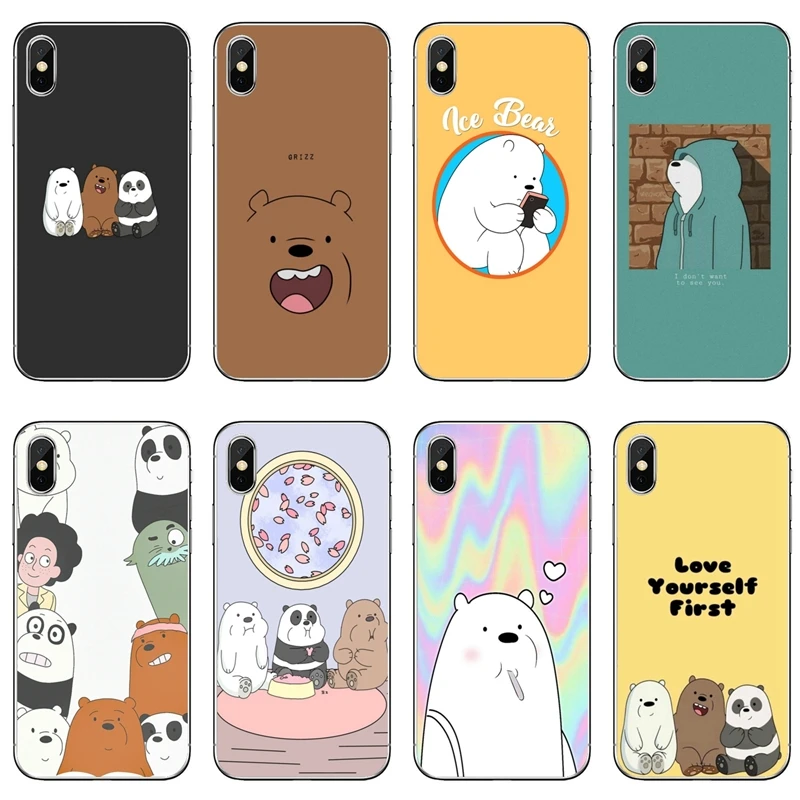 Чехол для телефона we are bear Grizzly ice panda Huawei P30 P20 Pro P10 P9 P8 Lite Y5 Y6 Y7 Y9 P Smart Plus 2018 2019 |
