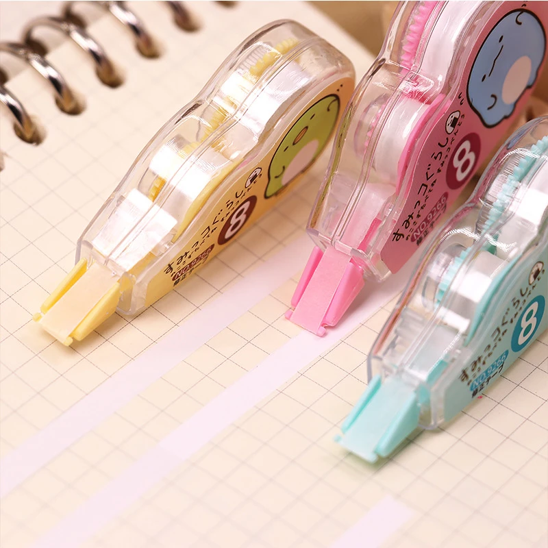 Correction Tape 4Pcs/Set Kawaii Sumikko Gurashi White Out Corrector Correction Tape Promotional Gift Stationery School Office Supply Gifts