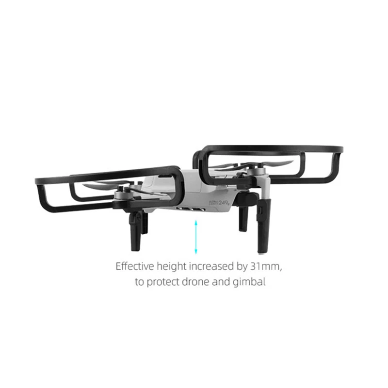 Для DJI Mavic мини Дрон шасси Дрон пропеллер Защитная крышка Анти-столкновения кольцо посадка Запасные Части Шестерни Дрон