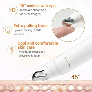 

VC Eye Cream Anti Wrinkle Remove Eye Bag Anti Puffiness Care Dark Moisturizing Circles Granule GLAMOUR Fat VIBRANT V8U0