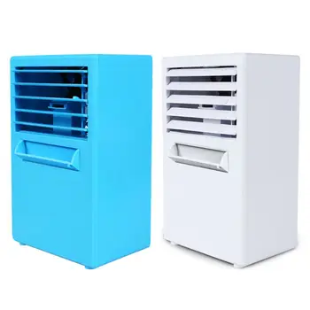 

Portable Silent Air Conditioner Fan Water Cooling Fan Noiseless Evaporative Air Humidifier Steaming Face for Room Office 10166