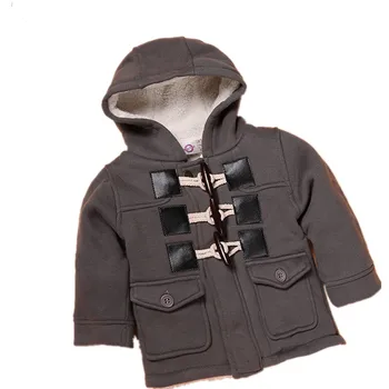 

Children Baby Boys Girls Button Zipper Winter Coats Jacket Warm Autumn Winter Hooded Kids Outwear Clothes With New Brand