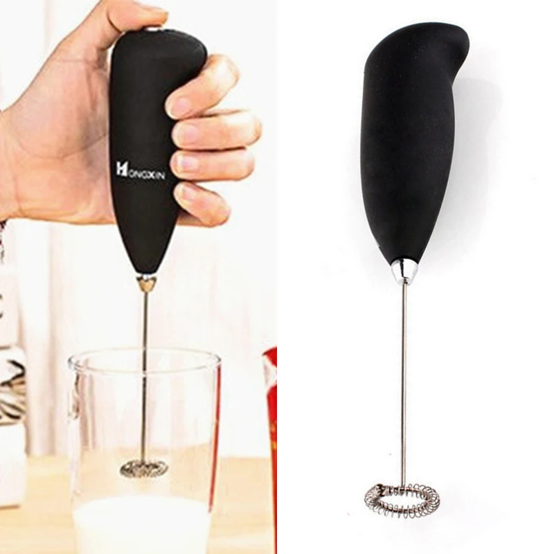 Milk Frother Drink Mixer for Coffee Cappuccino Matcha Mini Whisk Kitchen Utensils Cream Blender Battery Cooking Tool