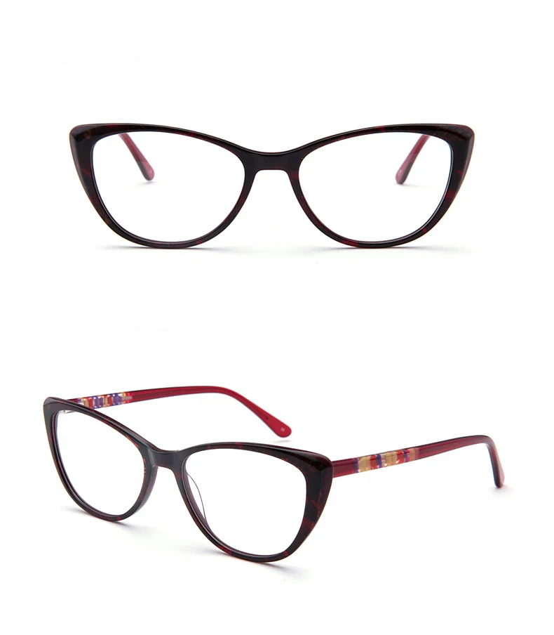Кошачьи очки monturas de lentes mujer oculos grau feminino очки прозрачные, оправа оптические прозрачные линзы уксусная кислота opticos