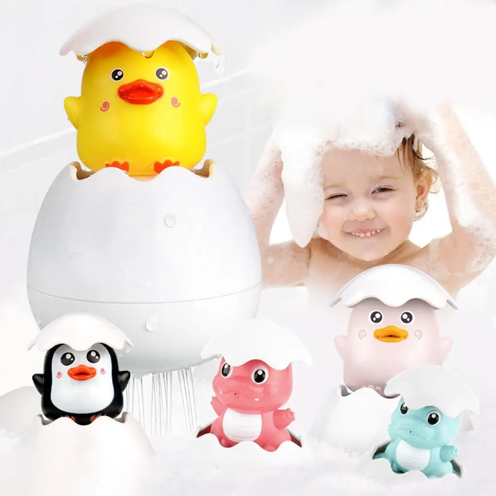 

Creative Baby Water Spray Small Yellow Duck Shower Toy Children's Bathroom Play Bath Shower Kids Baby Bath Toys