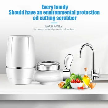 

Tap Water Filter System Water Faucet Filtration Quick Oil Removal Impurities Remover S55