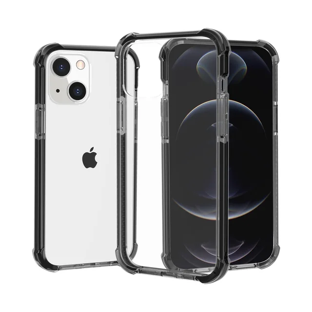 For Iphone 13 Pro Max 13 Mini Case Clear Heavy Duty Protective Crystal Back Cover With Shockproof Bumper Casefor Iphone 13 Pro Mobile Phone Cases Covers Aliexpress