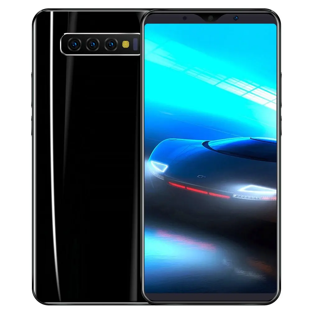 

5.72 Inch S10 Full Screen Smartphone General Straight Profile Dual Card Dual Standby Real Fingerprint Unlock Phones