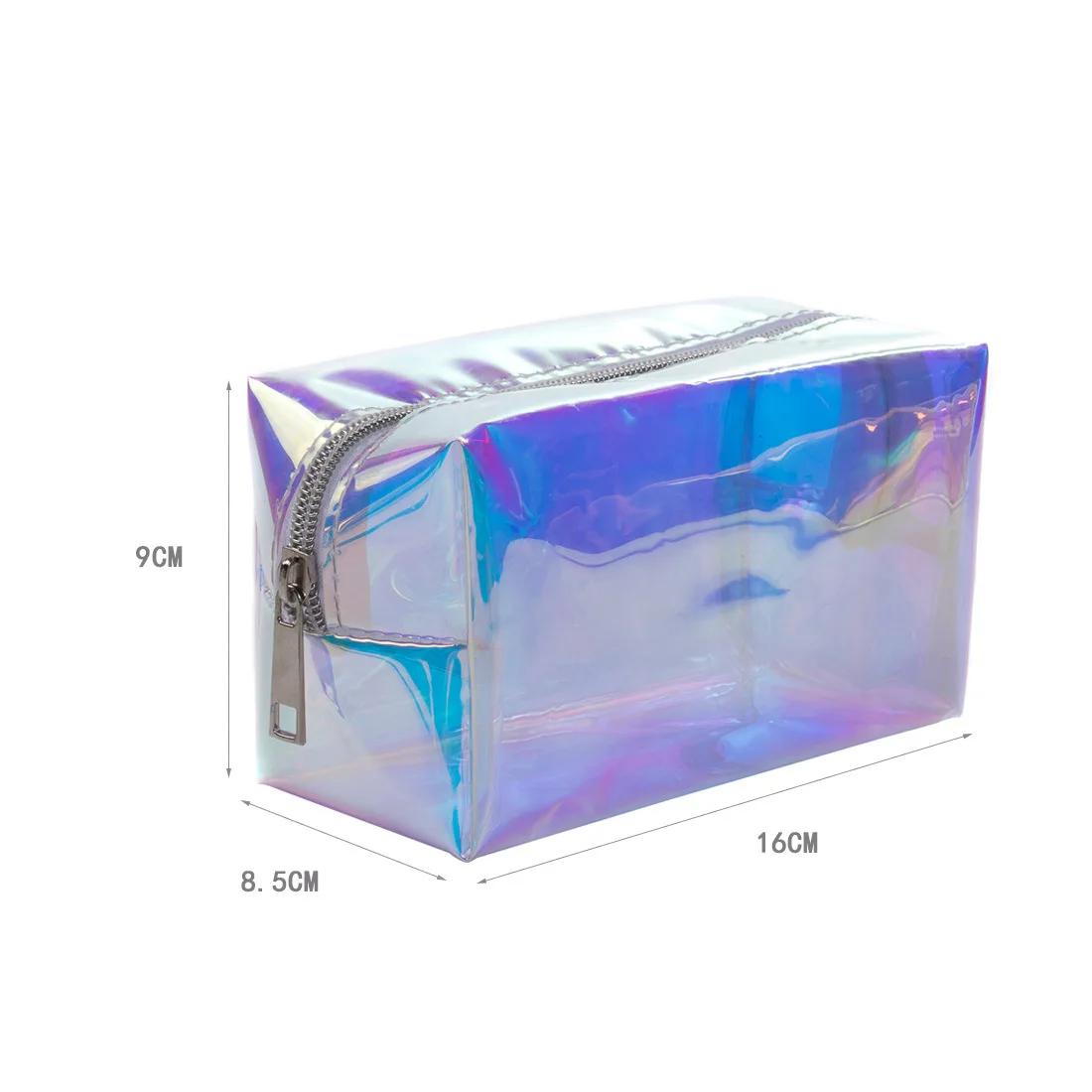 New Hot Sale Laser Design Transparent Travel Storage Bag Female Waterproof Jelly Bag PVC Cosmetic Bag For Female Makeup Bags