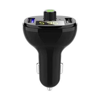 

BT23 Car Bluetooth 5.0 FM Transmitter Mp3 Player Hands-free Wireless Car Charger