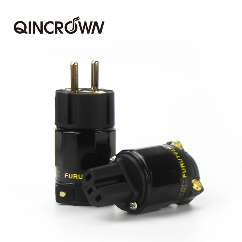 FURUTECH FI-E11(G)/FI-11-N1(R) штепсельная вилка с родиевым концом Schuko-Stecker IEC 15A/125V 16A/250 V mathur - Color: SET