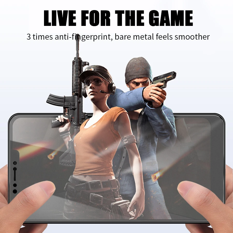 Матовое матовое закаленное стекло для Xiaomi Pocophone F1 CC9 Mi Redmi K20 Pro A3 A2 Lite Note 8T 7 9 SE Max 3