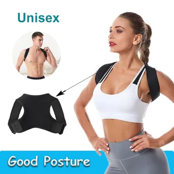 

Posture Brace Corrector Spine Fracture Support Back Shoulder Straighten Adjustable Back Brace Support Belt Posture Correction