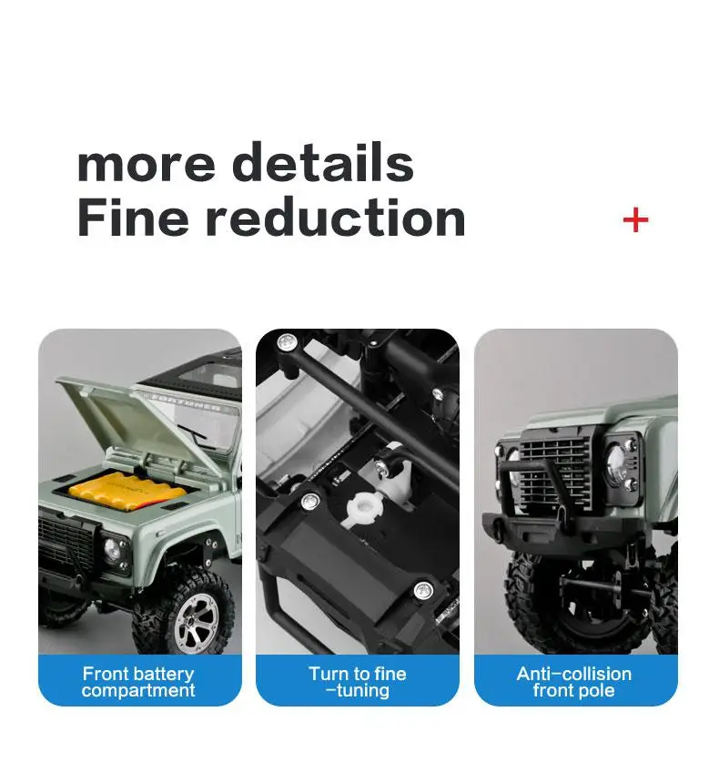 HobbyLane FY003 2,4G 4WD внедорожный снегоход Wifi контроль металлическая рама RC автомобиль