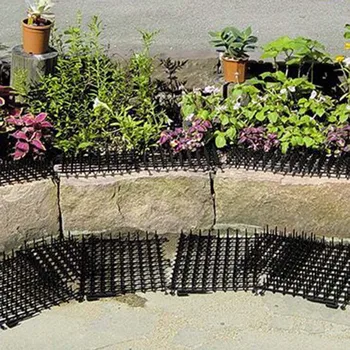 

Garden Cat Scat Mats Anti-cat Prickle Strips Keep Cat Away Safe Plastic Spike 2m JAN88