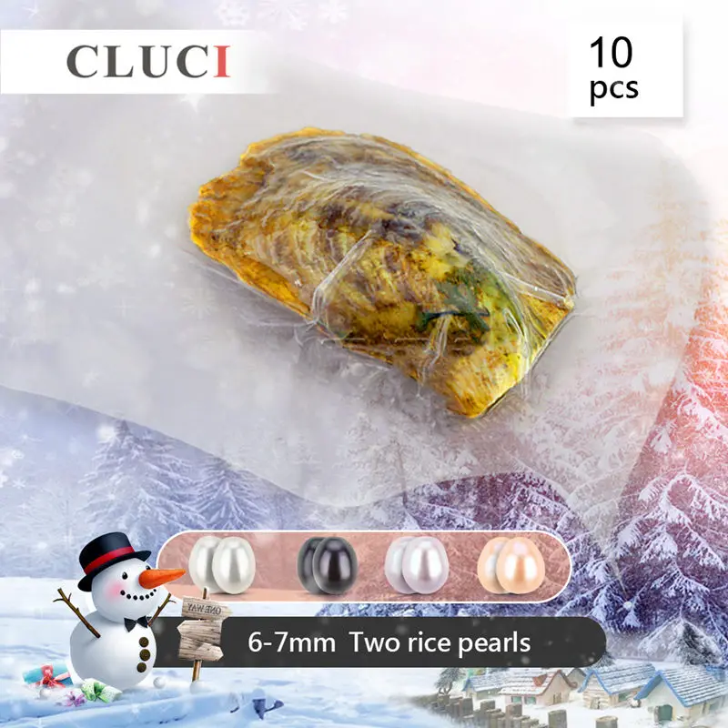 CLUCI 10 шт. 6-7 мм искусственный жемчуг для женщин ювелирные изделия настоящие
