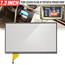 Écran tactile de Navigation en verre pour Lexus, pour Toyota Prius, en MDF
