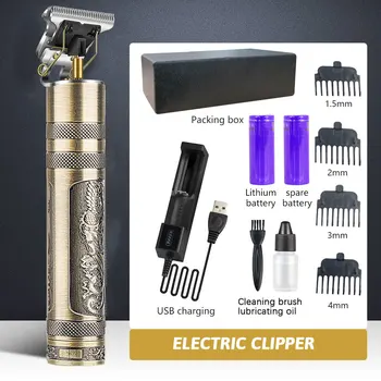 

2020 Electric Hair Clipper Usb Men 0mm Men Hair Clipper Complete Hair Clipper Cordless Hair Clipper Beard Razor Hair Trimmer