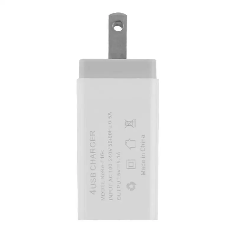 Универсальное зарядное устройство с 4 портами USB адаптер 4A зарядному устройству вилка европейского и американского мульти-портовый концентратор USB зарядное устройство для мобильного телефона зарядное устройство для зарядки