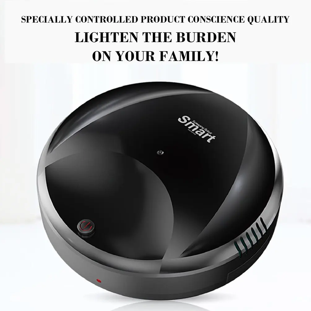 

Ultra Thin Design USB Charging Smart Microfiber Auto Robotic Mop Floor Robot Vacuum Cleaner Cleaning Device