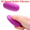 2021 Hot 20 Speed Bullet Vibrator Remote Control Vibrating Egg Clitoris Stimulator G-Spot Massager Powerful Sex Toys For Women 1