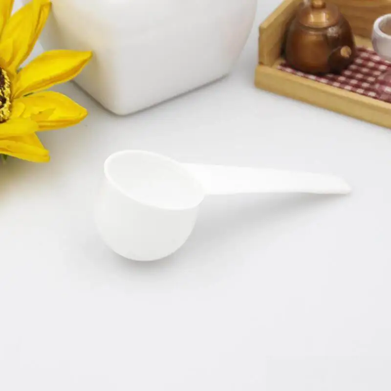 Fashion Professional White Plastic 5/10 Gram 5G 10G Scoops Spoons for Food Milk Washing Powder Measuring | Дом и сад