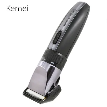 

110V-240V kemei hair trimmer rechargeable electric clipper professional electric razor shaving machine barber hair cutting beard