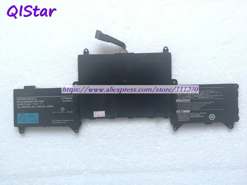 QISTAR 11,1 V 42Wh подлинный PC-VP-BP95 OP-570-77023 Аккумулятор для ноутбука для Ноутбука NEC LaVie Z LZ650 LaVie Z LZ750
