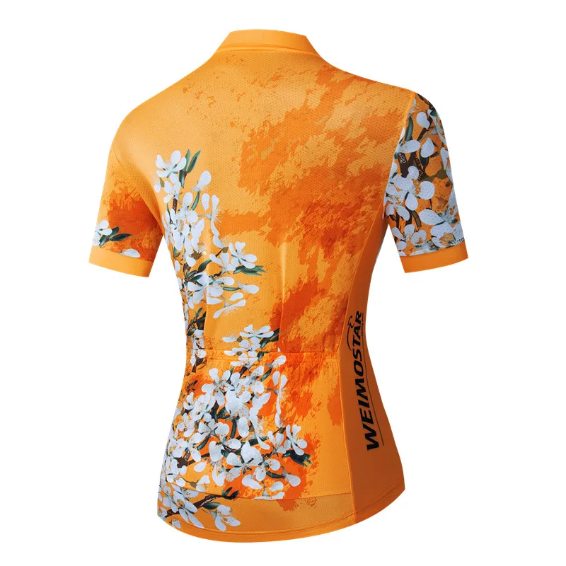 "Camisa Ciclismo" Frauen kurzarm-Radfahrjacke-MTB-Triathlon atmungsaktives Fahrradshirt-Bekleidung 3