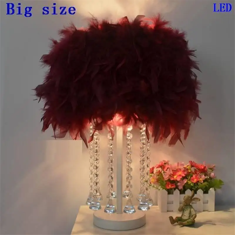 Candeeiro Lampe Chevet Chambre Mariage Nachttischlampe Европейская лампа Luminaria De Mesa демисезонный прикроватный светильник
