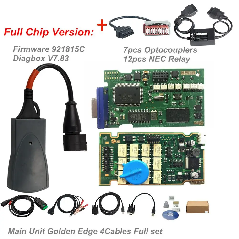 FULL PSA 30PIN S1279 Lexia 3 PP2000 полный чип Diagbox V7.83 с прошивкой 921815C Lexia3 V48/V25 для Citroen для peugeot OBDII диагностический инструмент - Цвет: FULL PSA 30PIN S1279