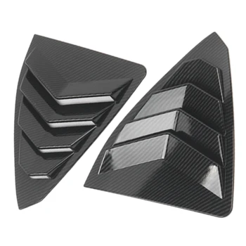 

2Pcs Car Carbon Fiber Side Vent Window Scoop Louver Trim for Lexus ES250/300H 2018-2019