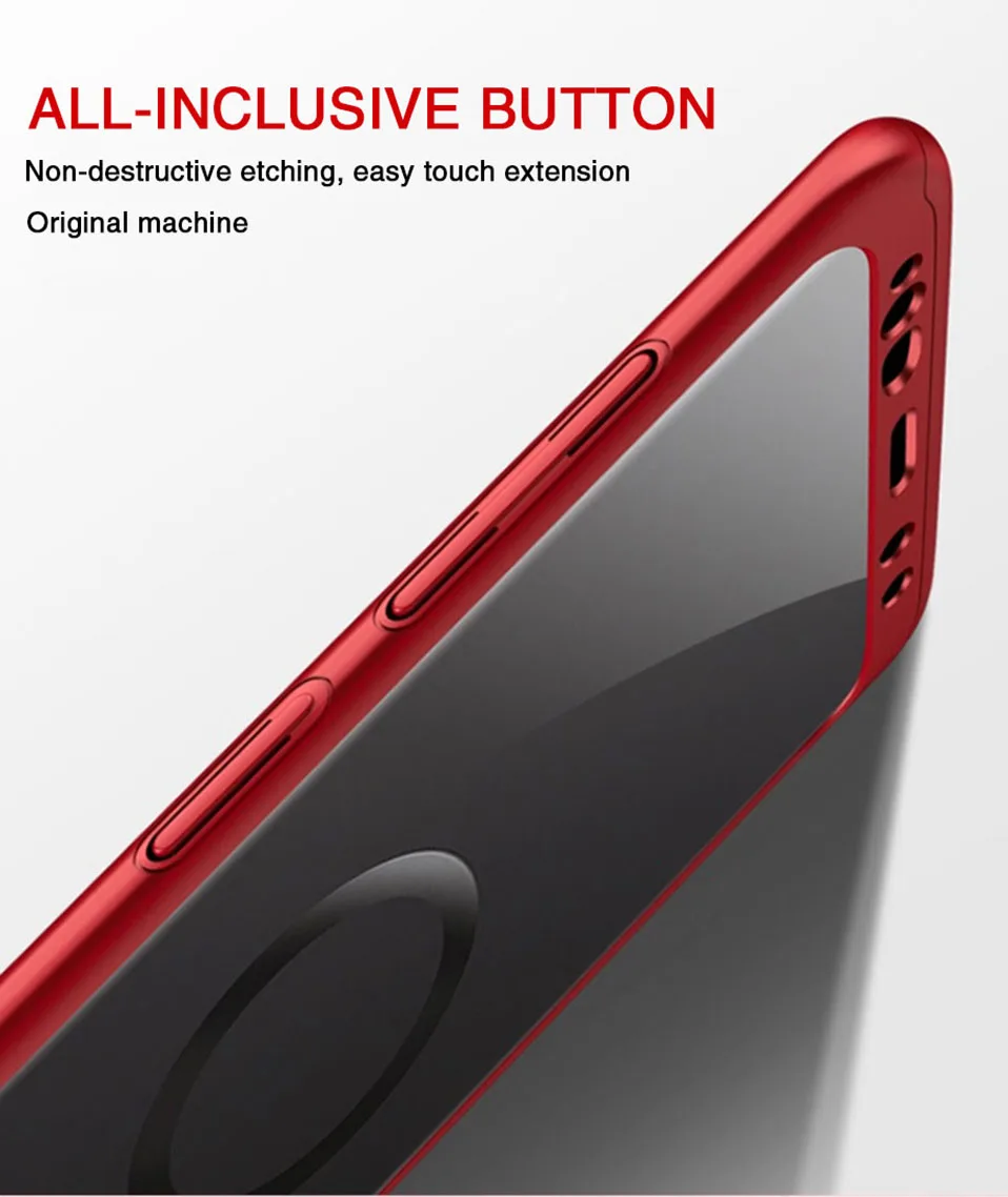 360 Full Protection Cover Phone Case For Samsung Galaxy A51 A71 Back Cover Case With Glass (9)