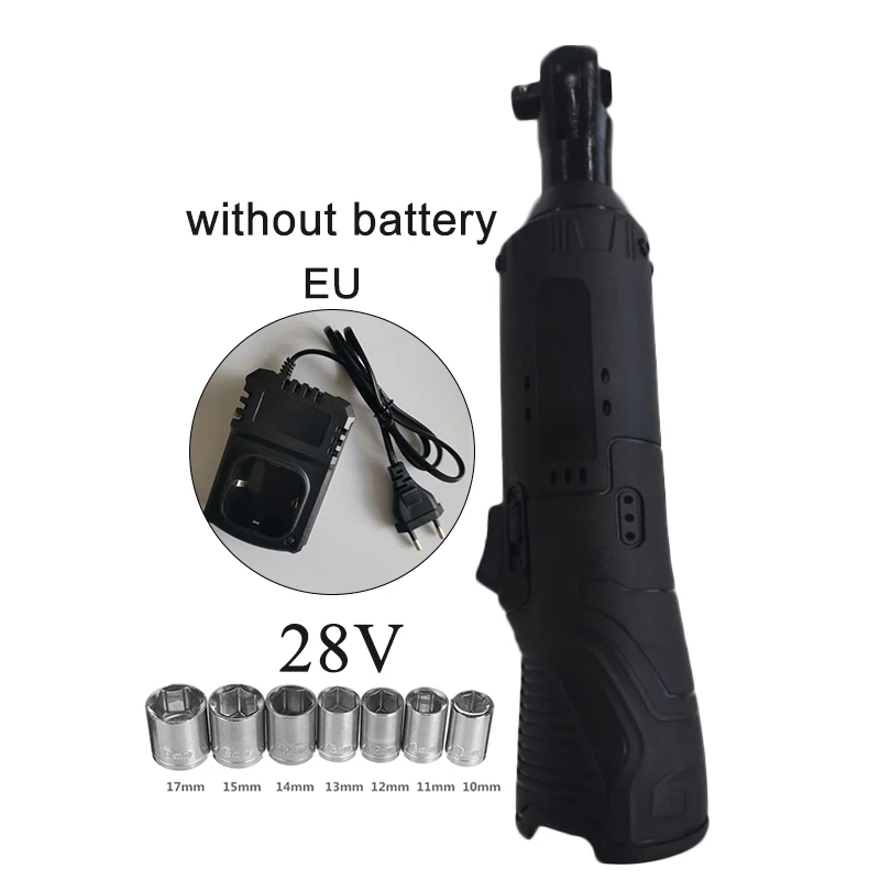 

300rpm Wireless Non Slip Handle Ratchet Wrench Rechargeable Battery Power Tools