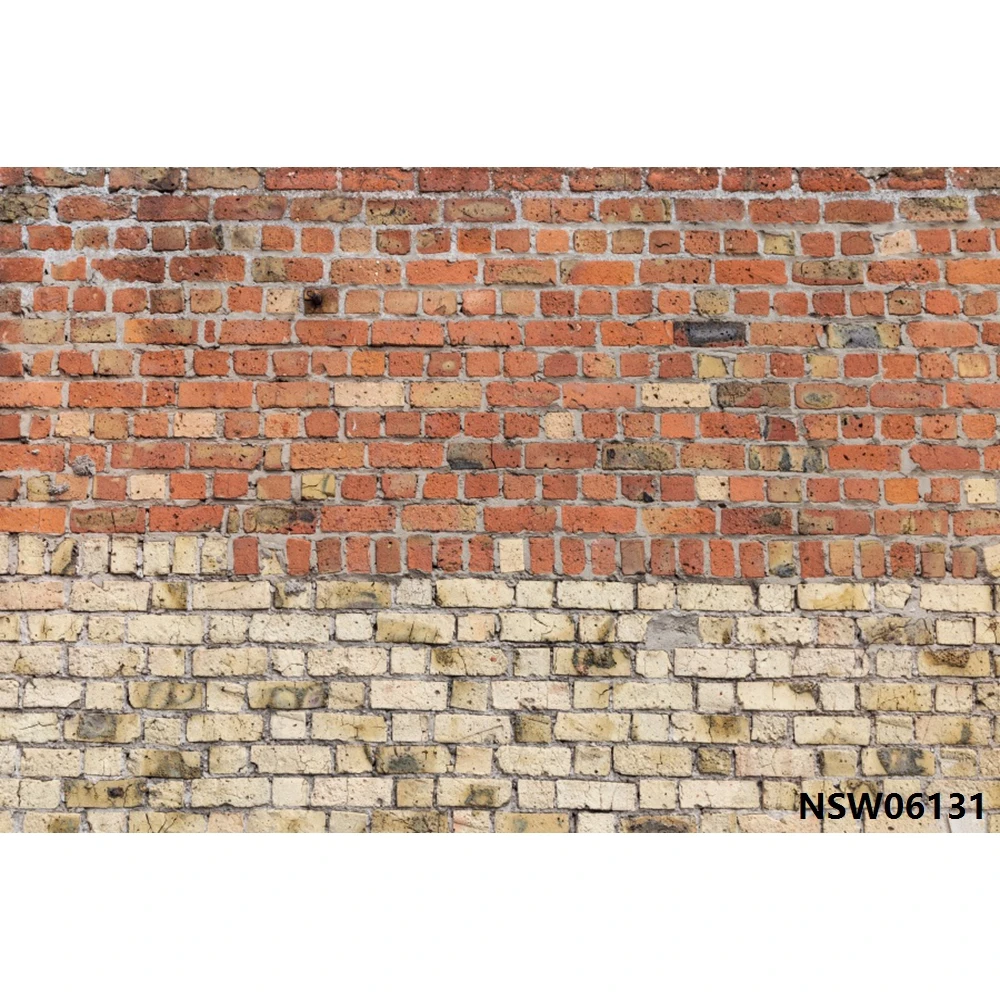 Yeele красный кирпичная стена портрет старый стиль ретро день рождения фотографии фоны индивидуальные фотографический фон для фотостудии - Цвет: NSW06131