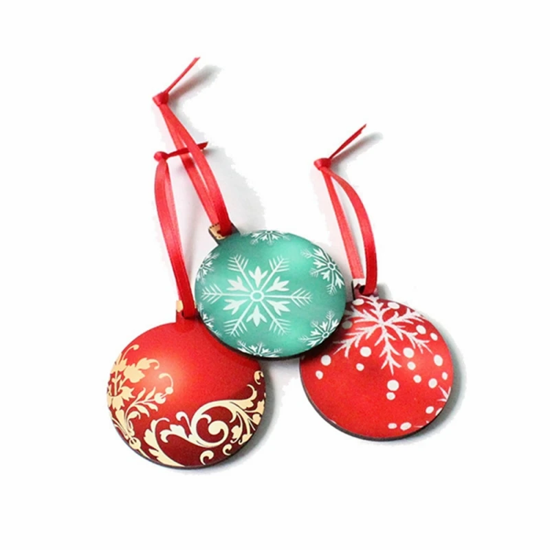 Juego de decoración por sublimación, tablero duro de madera MDF, impresión en blanco, adornos navideños, decoración del hogar, 25 unids/set, KYY1028 - AliExpress Hogar y jardín