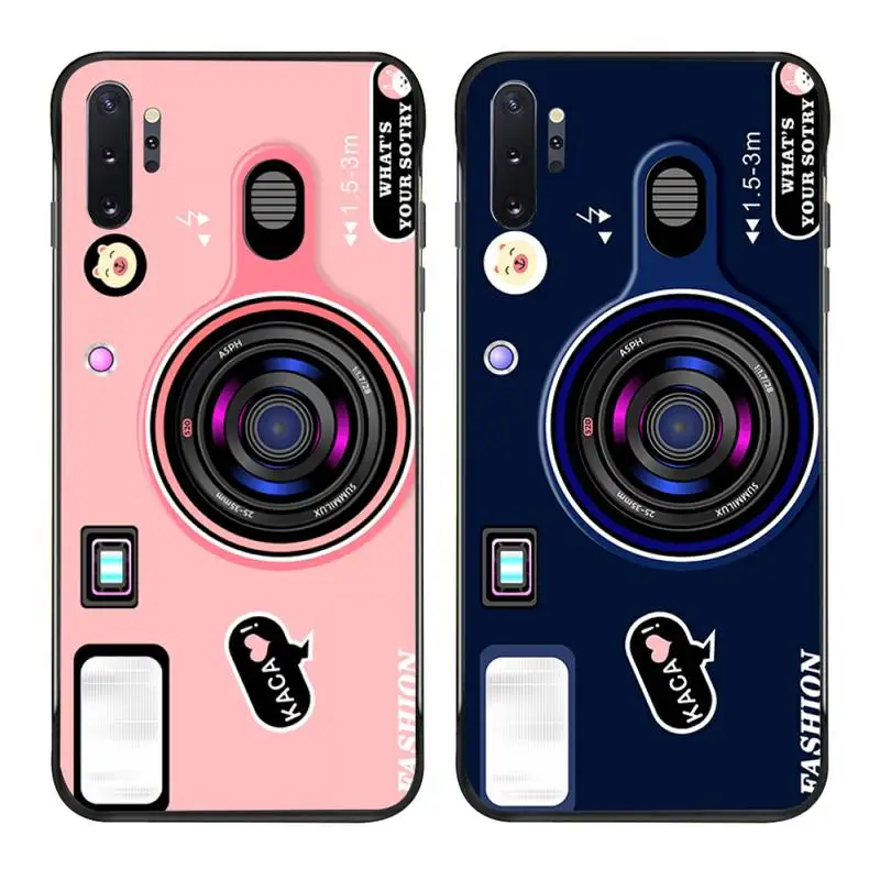 Модный мягкий чехол YJZFDYRM для Samsung Note 7 8 9 10 Lite Plus Galaxy J7 J8 J6 2018 Prime | Мобильные телефоны