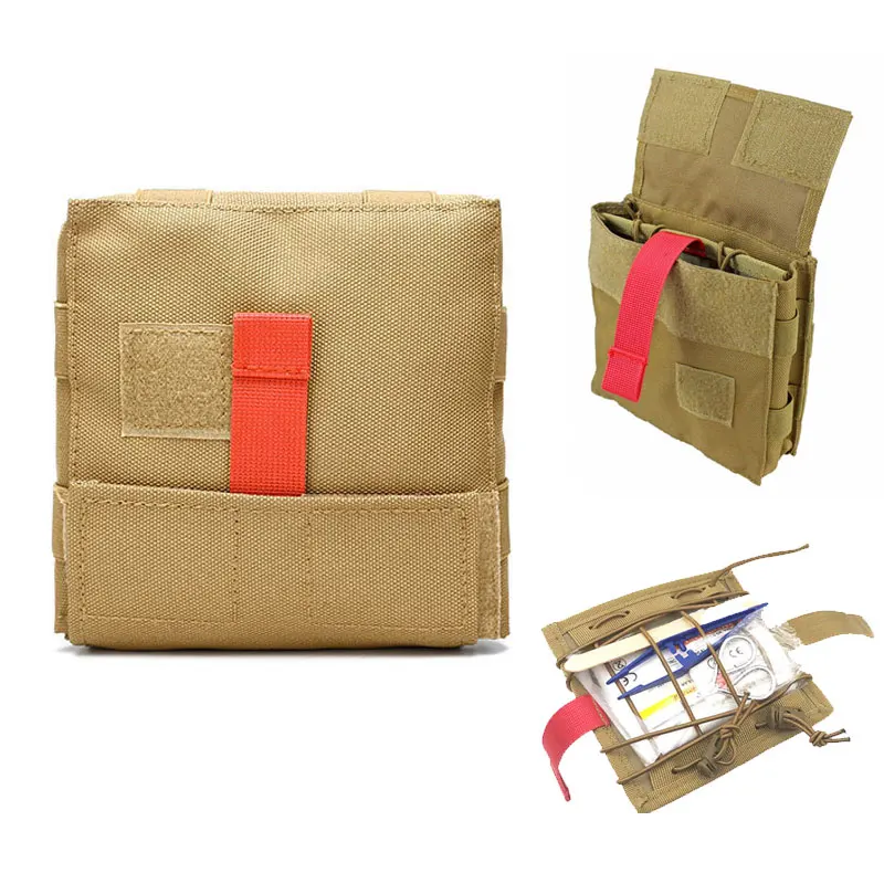 

Tactical Medical Pouch Army Airsoft EDC Molle First Aid Kits Military Outdoor Hunting Survival Emergency Tool Waist Pouch