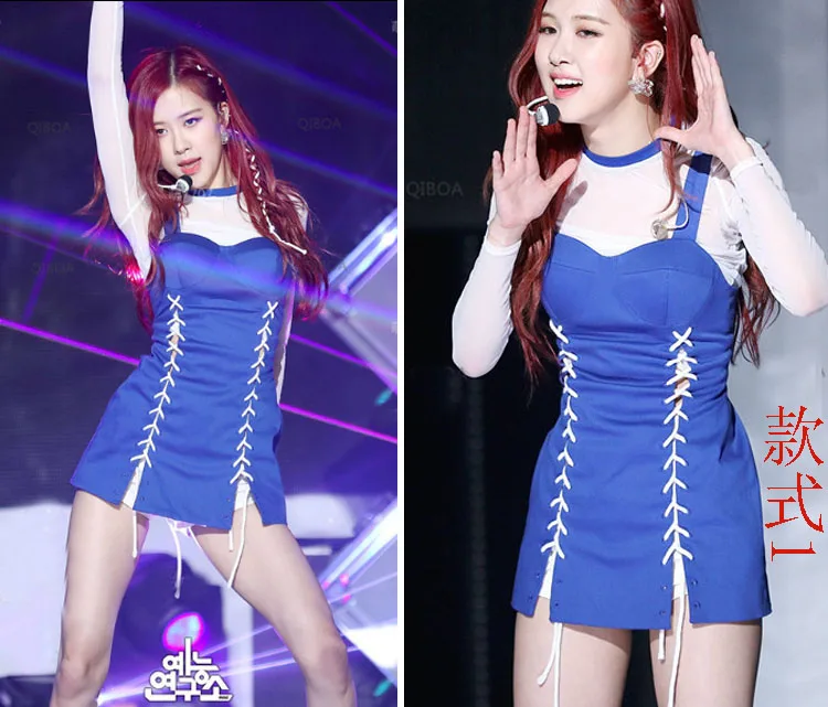 Kpop BLACKPINK JENNIE same корейский сценический топ и юбка комплект из двух предметов женская футболка и брюки женский комплект 2 шт