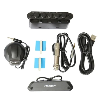 

Multi-function Guitar Pickup Resonance Pickup For Acoustic Guitar Microphone