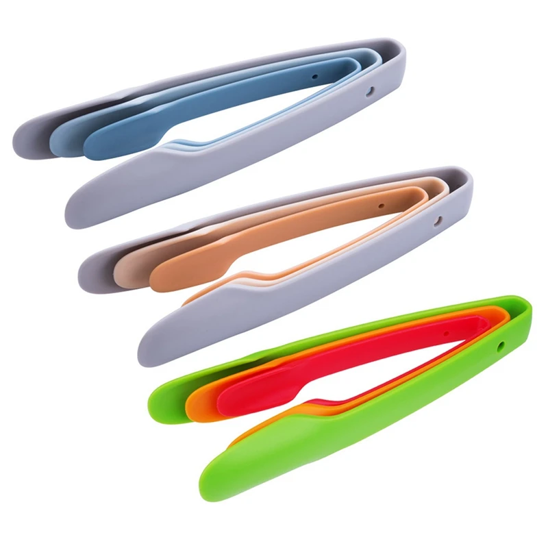 

3Pcs/set Plastic Bread Food Clip Vegetable Fruit Clips Barbecue Steak Tools Baking Kitchen Gadgets Bread Clamp Clip