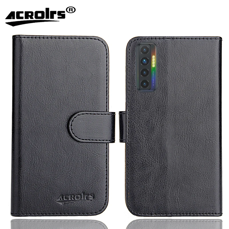 Чехол Tecno Camon 17P 6 8 дюйма цветов модный эксклюзивный флип-чехол из мягкой кожи Crazy