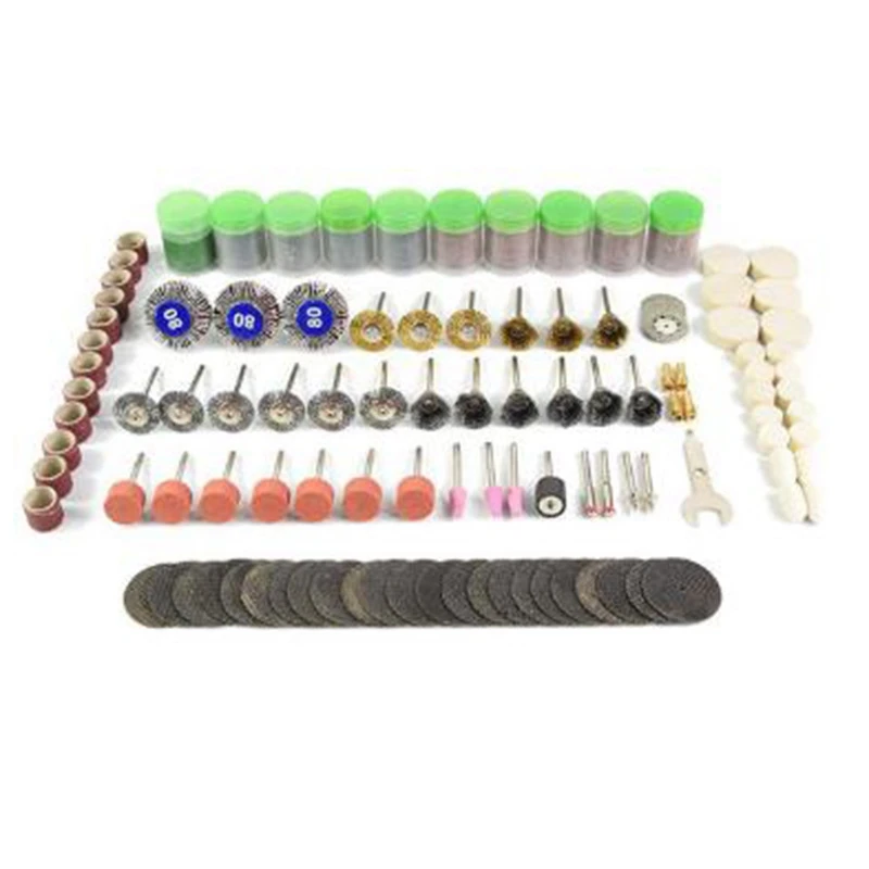 372 Pcs Rotary Tool Accessory Bit Set Suit 1/8 Inch Shank Grinding Polishing for Rotary Machine